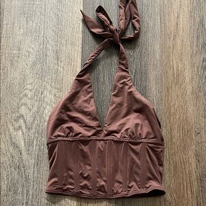 (4) Gilly Hicks Halter Top